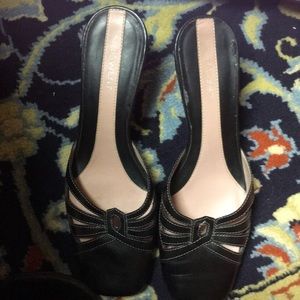 Nine West slide on heels